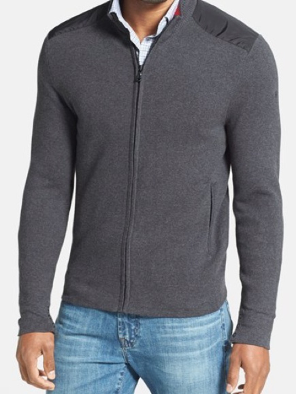 Victorinox Mahale Classic Fit Full Zip
Sweater Charcoal Grey S small